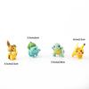 In Stock Anime Figure Pok  Mon Cosplay Animal  Car Cake Decoration Cute Mini Action Figure Toy Birthday Surprise Gift