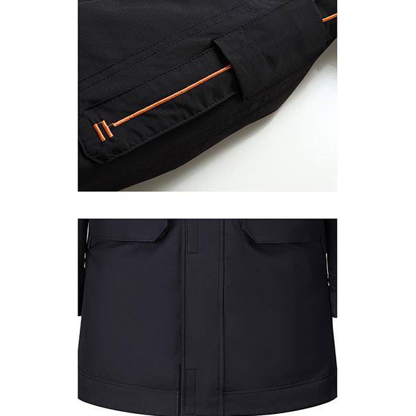 Новая осенне-зимняя мужская толстая куртка на белом утином пуху для мужчин и женщин — фото 6