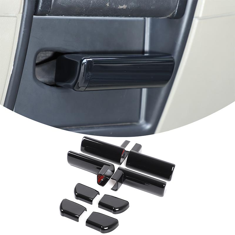 For 2003-2007 Hummer H2 ABS Car Inner Door Handle Cover Front Rear Door Interior Handle Protector Trim Sticker Accessories