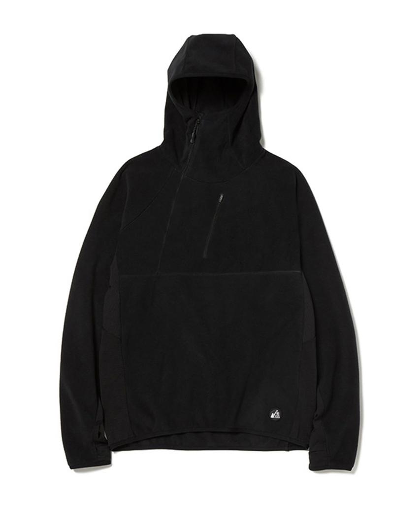 Snow Peak MofM Fleece Hoodie Size L MM4410-SW02 Hoodie, Men's/Women's, Black,