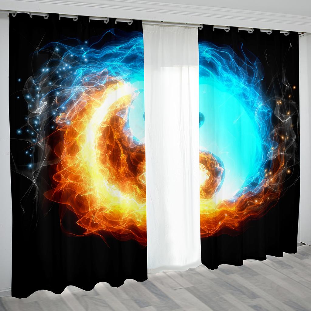 

Зеленая трава на футбольном дизайне серии Pattern Тонкие полузатеняющие затемняющие шторы в спальне Гостиная Детская Детская Декор 100W130H(CM)40x51in&Grommet Top