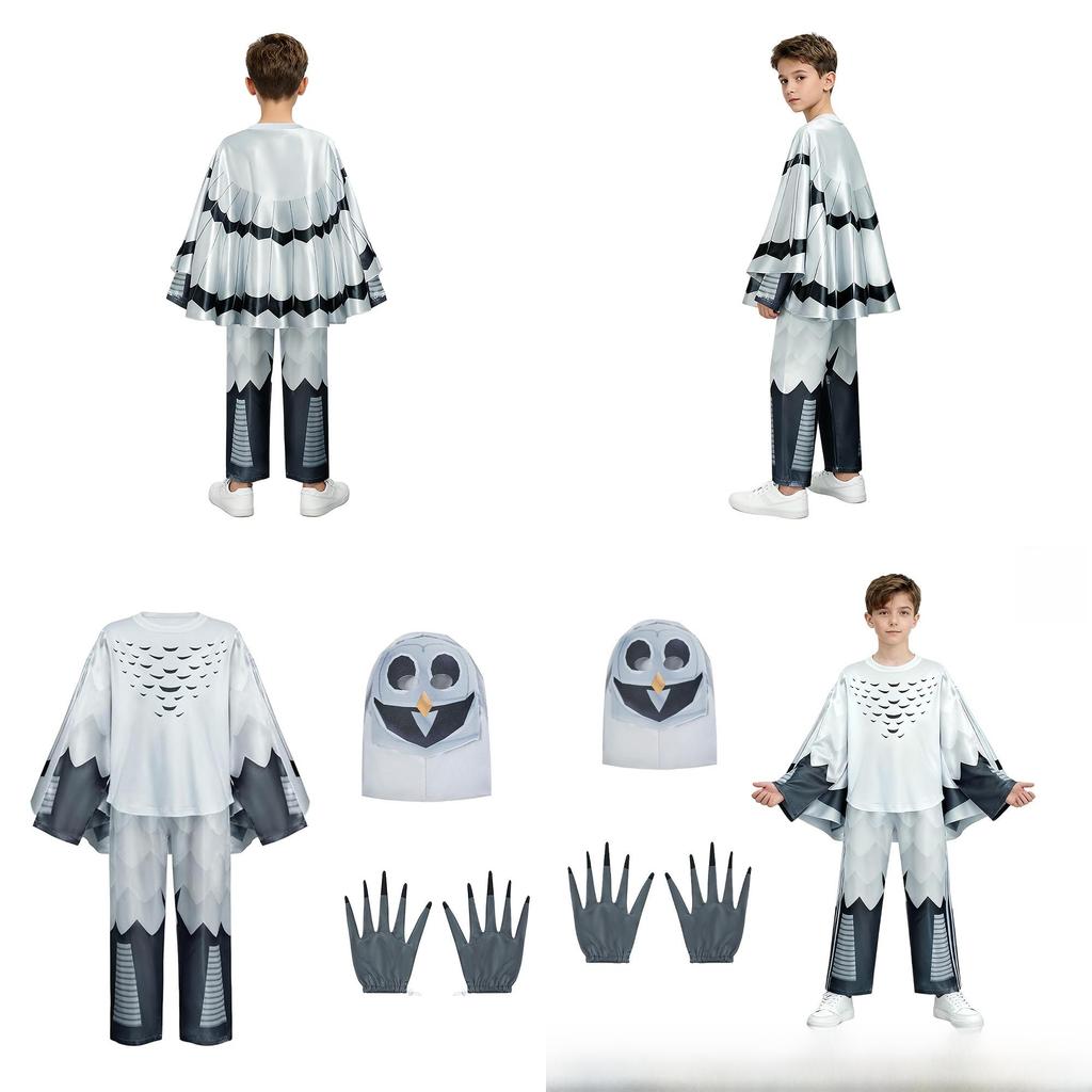 99 Nights In The Forest Owl Animal Costume With Polyester Fabric For Game Cosplay
