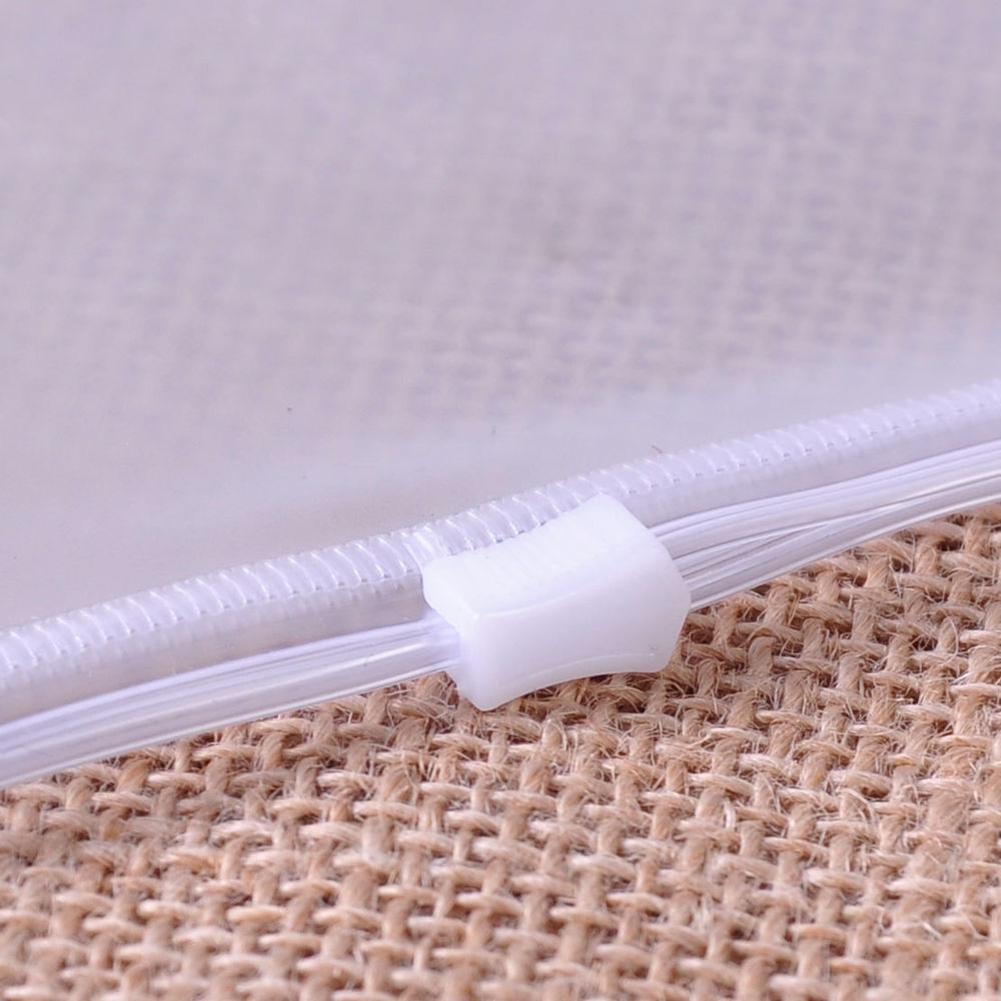 PVC Zipper Bag A5/A6/A7 Zippered Lock Envelope Document File Bag Transparent Pocket Organizer Zipper Bag 2020