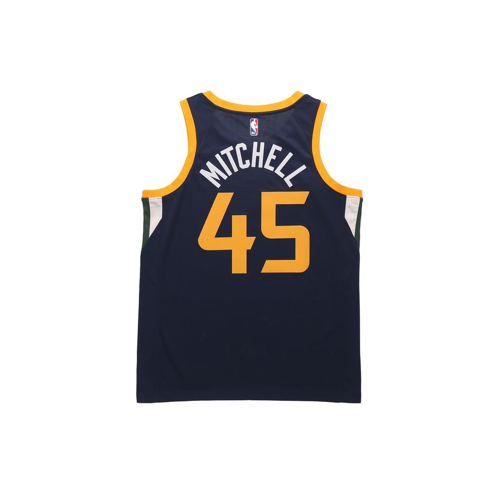 Nike NBA Basketball Jersey Men's University Dark Blue/Sun Yellow CW3683-426