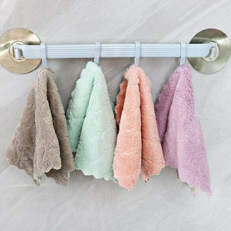 5pcs Soft Cotton Absorbent Dish Towels for Kitchen Supplier Dish Cleaning Cloth Tea Towel