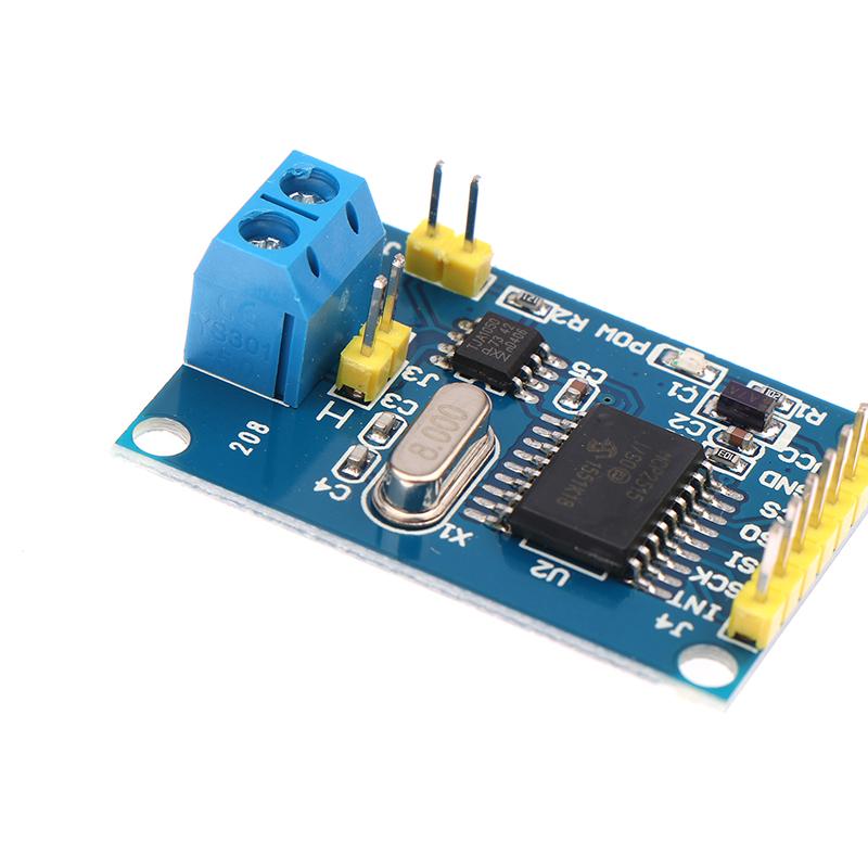 Mcp2515 Can Bus Driver Module Board Tja1050 Receiver Spi For 51 Arm Controller Interface Module For Arduino Diy Kit