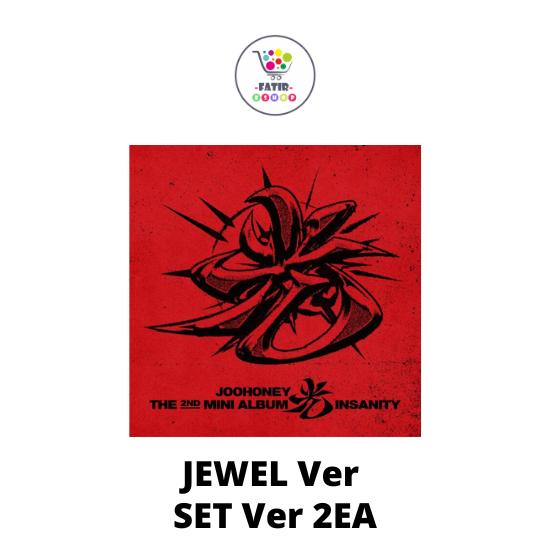 

JEWEL Ver Limited Edition Monsta X JOOHONEY 2nd Mini Album INSANITY No POB SET
