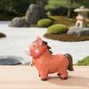Handmade Horse Figures Ornament Cartoon Horse Year Mascot Ornaments Pony Statue Gift Giving