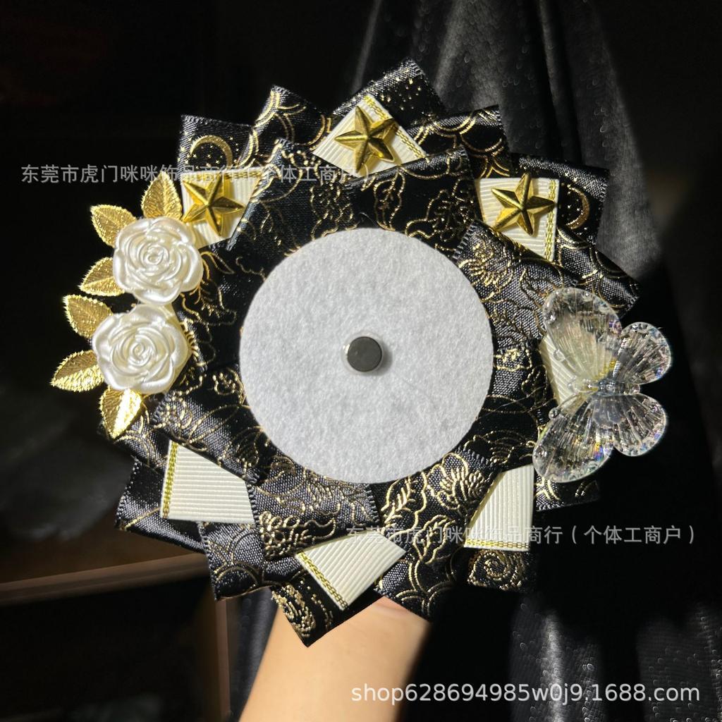 2025 new cabbage badge holder two-dimensional peripheral pendant bar star decorative brooch display holder in stock