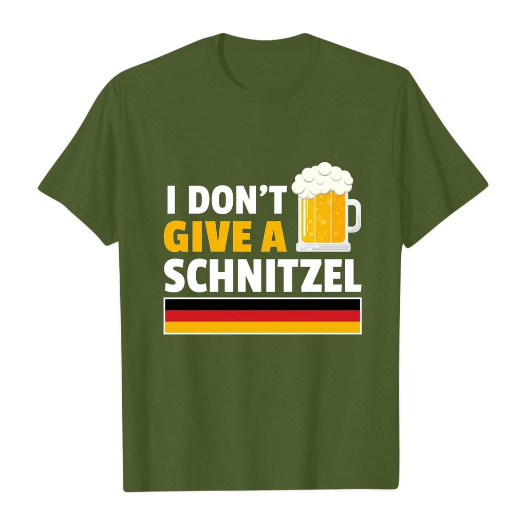 Oktoberfest Letter Print T-Shirt for Men Women, Casual Short Sleeve Tee