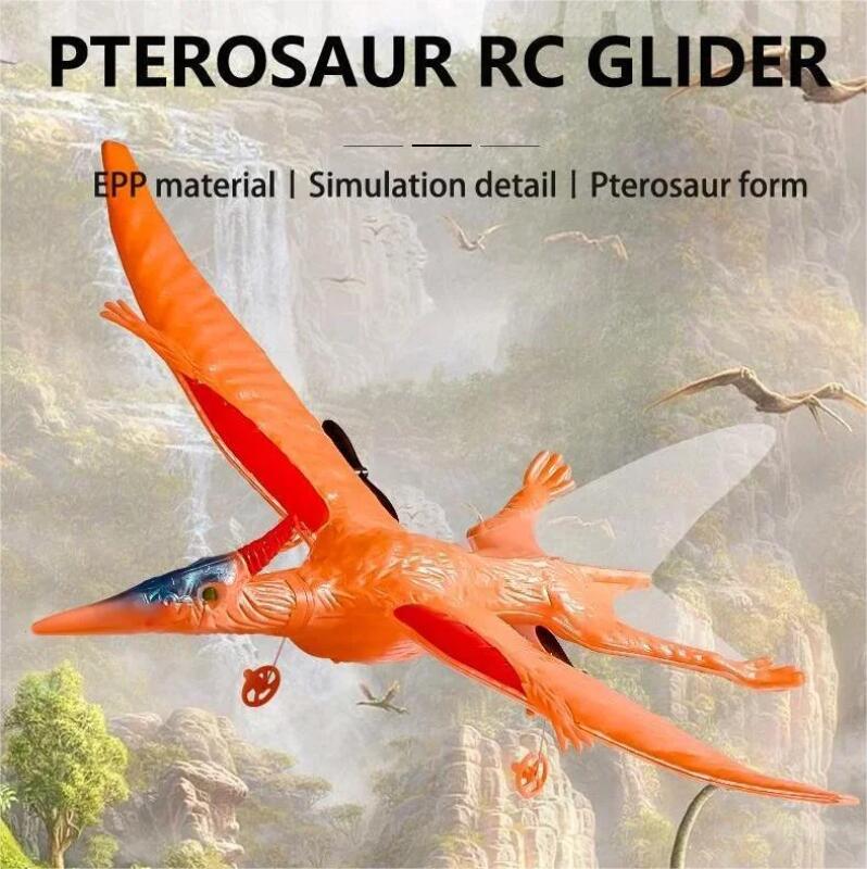 2.4G Rc Dinosaur Pterosaur Plane Foam 2Ch Drop-Resistant Epp Fixed Wing Remote Control Multi-Axis Gyroscope Aircraft Kids Toys
