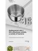 316 Stainless Steel Mini Deep Fryer & Milk Pot: Thickened Cooking Pan for Baby Food & Household Use