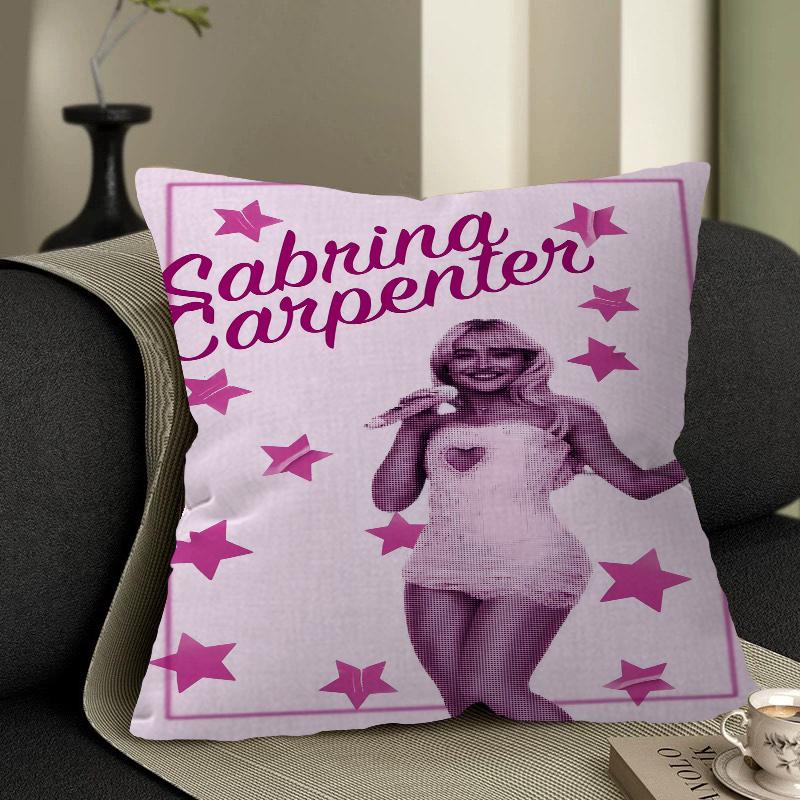 

Sabrina Carpenter Pillow Gift Home Office Decoration Bedroom Sofa Car Cushion Cover Case 45x45 18x18Inch