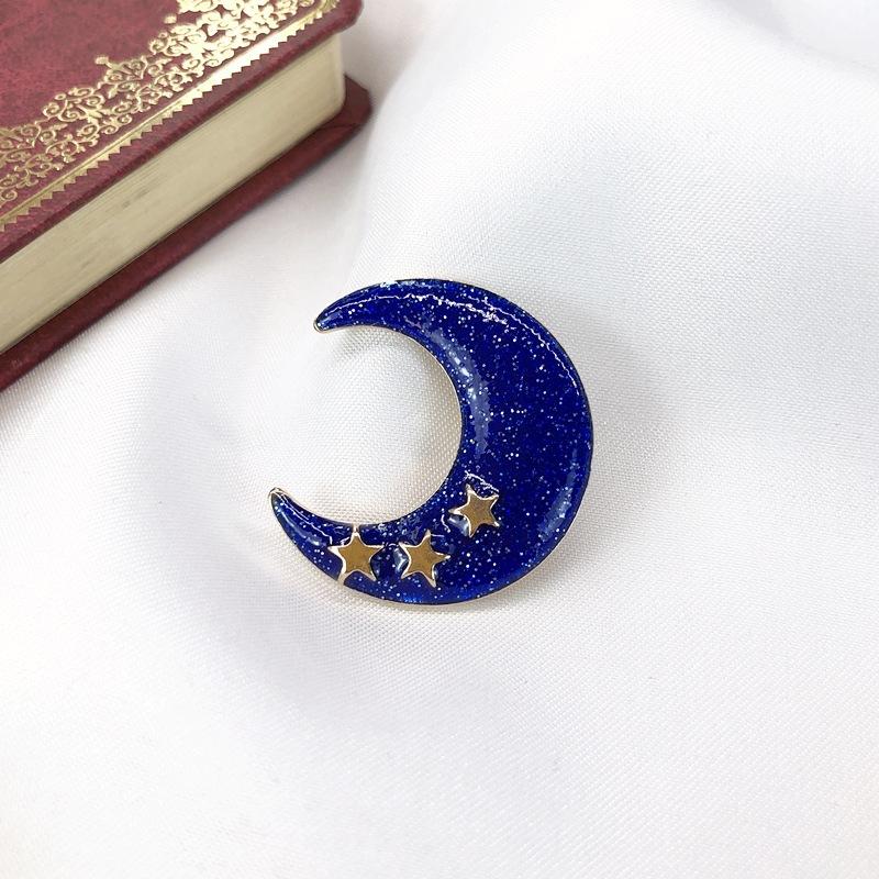 

Ван Гог масляная живопись галактика луна ночь ретро эмалевая брошь женственность литературная жемчужная корсажная брошь значок для свитера с аксессуарами