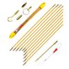 Space-Efficient Fiberglass Rod Storage Tube Keeps All Components Accessible and Prevents Loss During Transfers