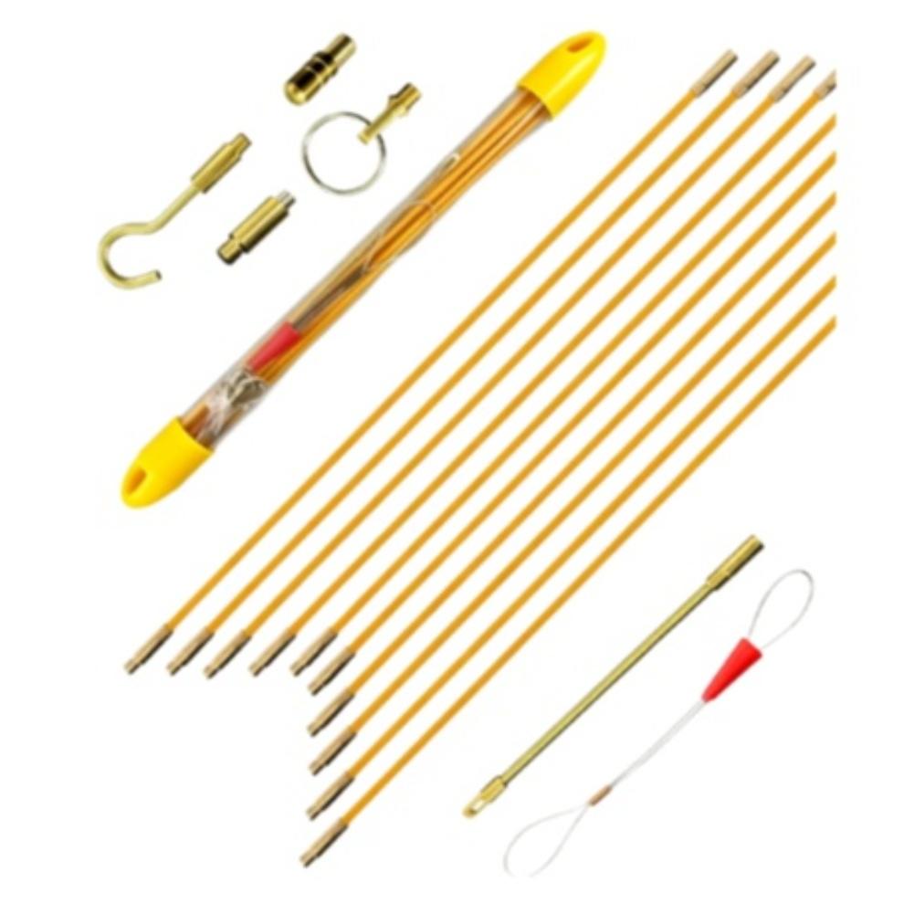Space-Efficient Fiberglass Rod Storage Tube Keeps All Components Accessible and Prevents Loss During Transfers