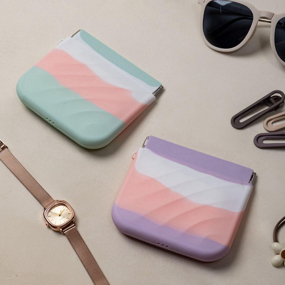 

Storage Bag Mini Cosmetic Bag Makeup Bag Leaf Spring Bag Portable Coin Bag Travel F