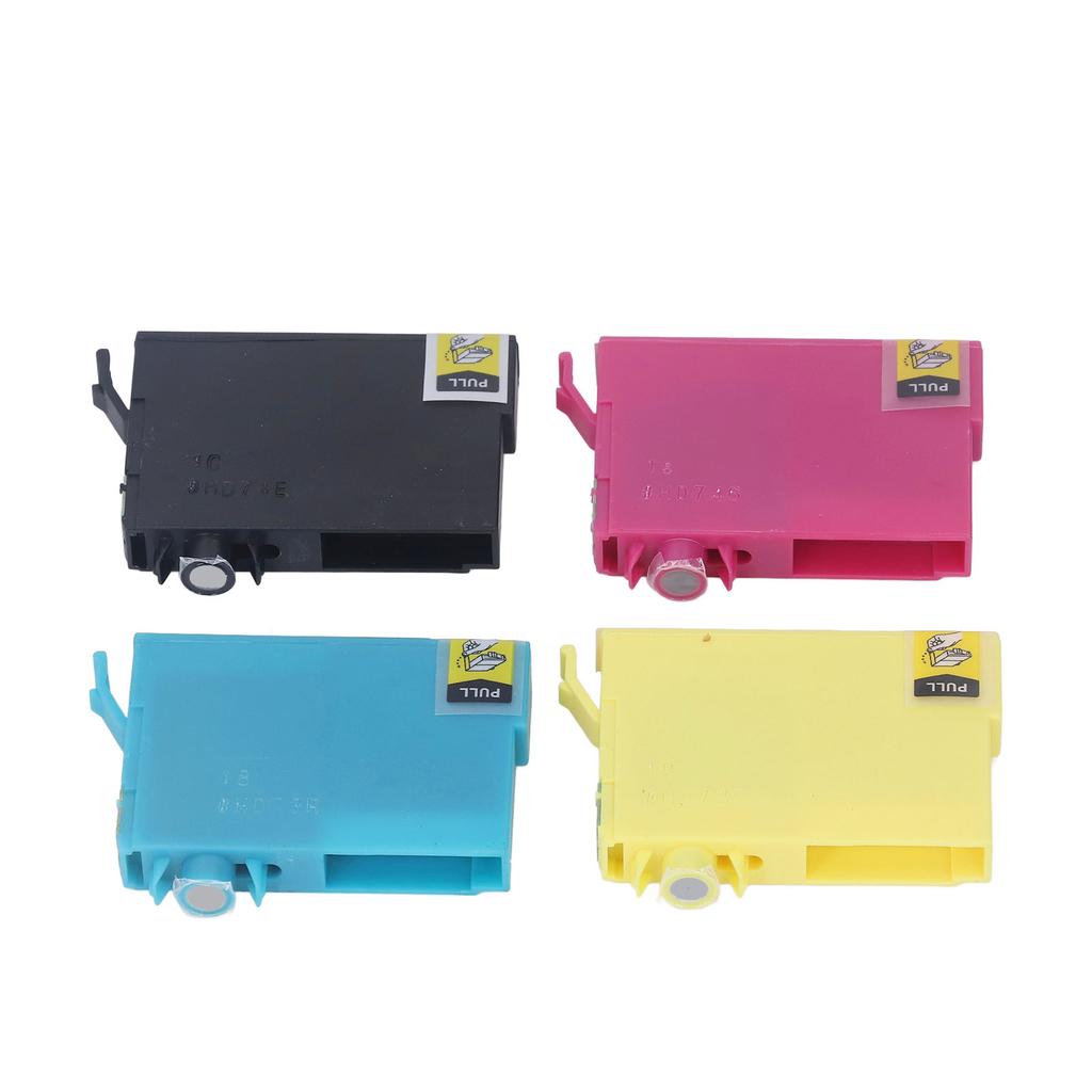 4 Stück Tintenpatronen Kompatibel Nachfüllersatz 4 Farben BK C M Y für WorkForce WF 2630 2650 2660 2750 2760 Drucker