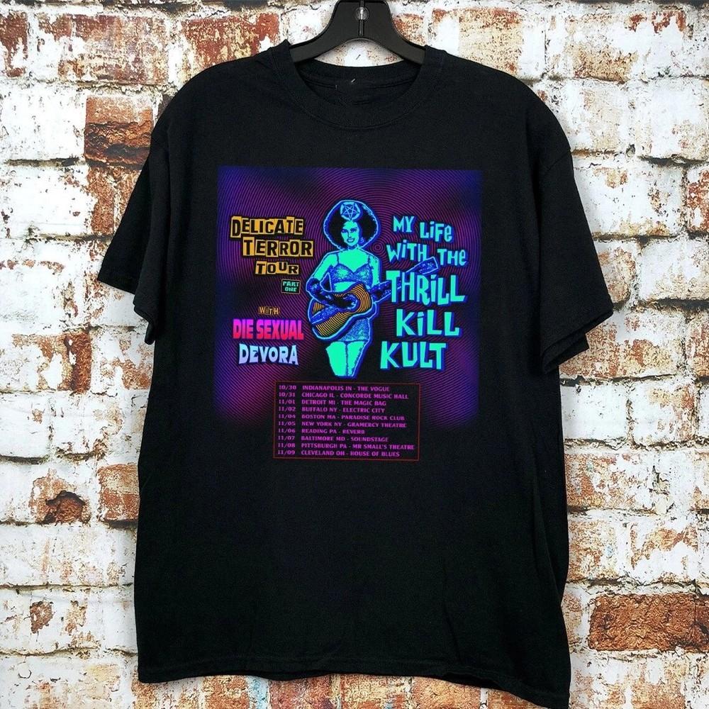 

My Life With The Thrill Kill Kult Delicate Terror Tour T Shirt Full Size CO031 Unisex T-Shirt M