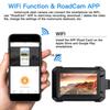 WiFi Motocyklový DVR Palubná Kamera 1080P+1080P Full HD Predný Zadný Pohľad Vodotesná Motocyklová Kamera GPS Záznamník Záznamové Zariadenie