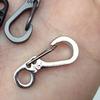 ZISIZ Mini Spring Carabiner Keychain