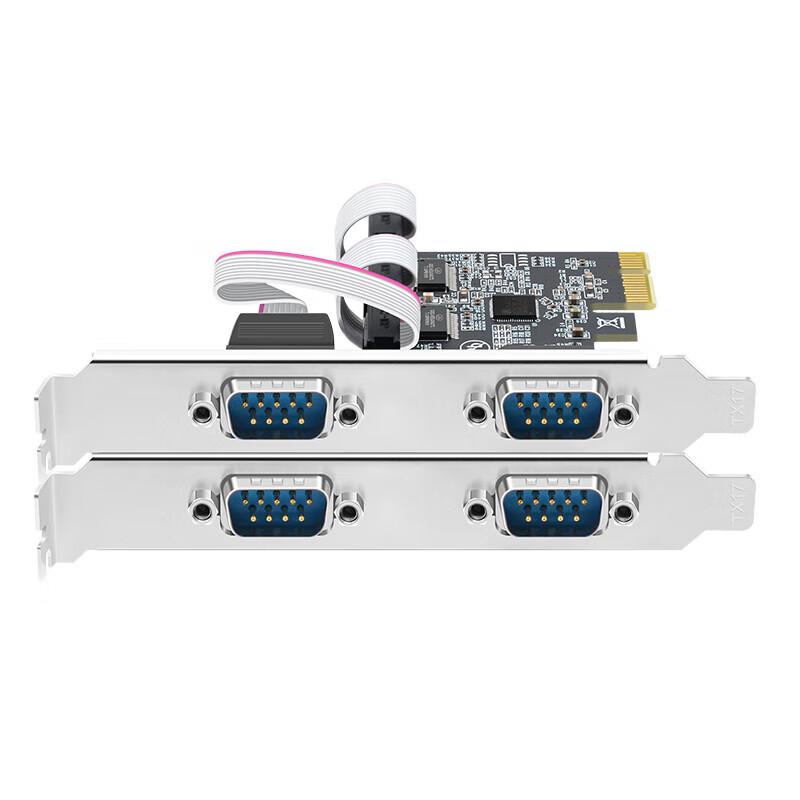 PCI-E 4-Port RS232 Serial Expansion Card