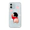 Ins Small Fresh iPhone17promax Suitable for Apple 16Pro Air Cushion Anti-drop 14 Transparent Mobile Phone Case Xr