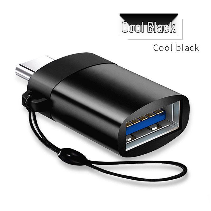 Android 3.0 Two-in-One OTG Adapter: Type-C To USB Multi-function Converter with Lanyard.