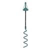Christmas Tree Topper Holder Universal Twist-on Holiday Tree Topper Stabilizer Metal Green Support Rod with Adjustable Attachment for Stabilizing