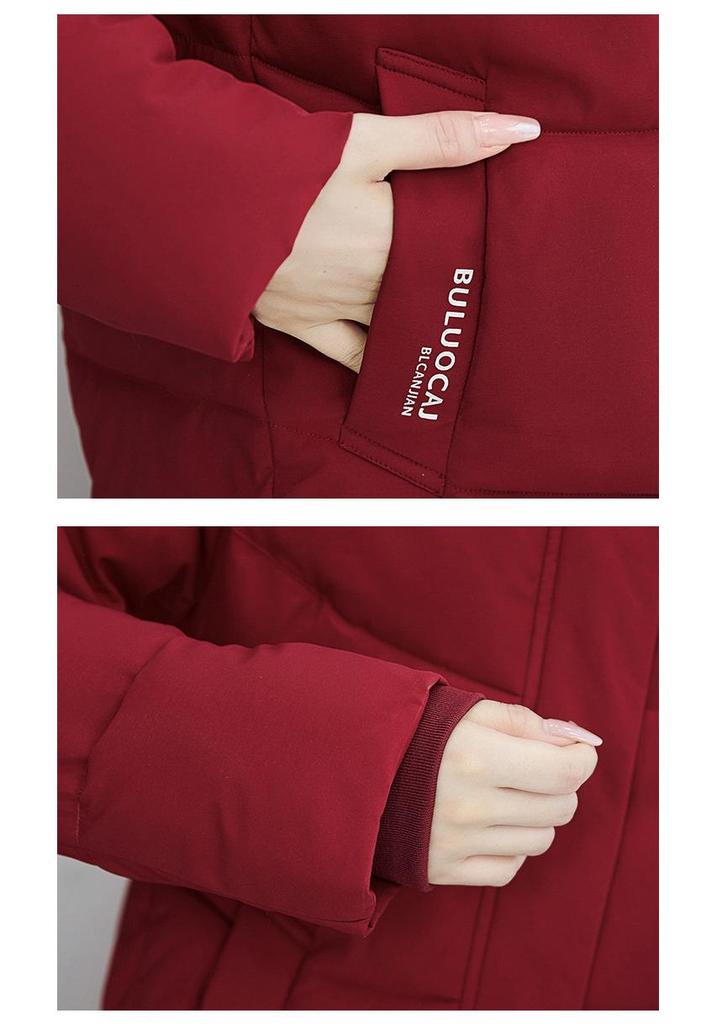 2026 Women's Winter Cotton Jacket: Short, High-Grade, Slimming, Korean Style, Versatile, Warm, Plus Size, Trendy