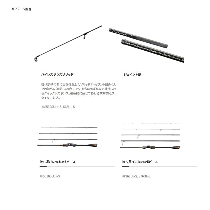 SHIMANO Rod 21 Soare Extune MB S76UL-S