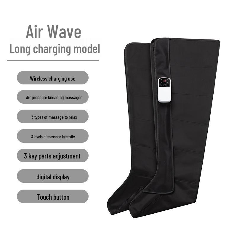 Air Wave Foot & Leg Massager with Kneading and Timer