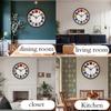 Vibrant Multi-Color Cartoon Round Silent Hanging Wall Clock,Suitable For Living Room,School,Study Room,Bedroom, Children's Gifts