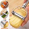 Kitchen Vegetable Peeler Stainless Potato Cutter Double-Head Vegetable Slicer  Household Multiple-Function Vegetable Chopper