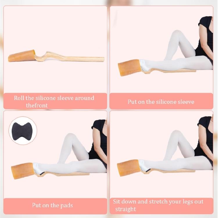 Professional Wooden Ballet Foot Stretcher Set Compacts Light Weight Dance Stretching Equipment Arch Enhancer Enduring