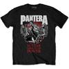 Men's Pantera Vulgar Display Of Power 30th T-shirt Medium Black