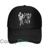 Musician and Notes Graphic Fashion Mesh Baseball Cap Breathable Casual  Hats Outdoor Snapback Cap