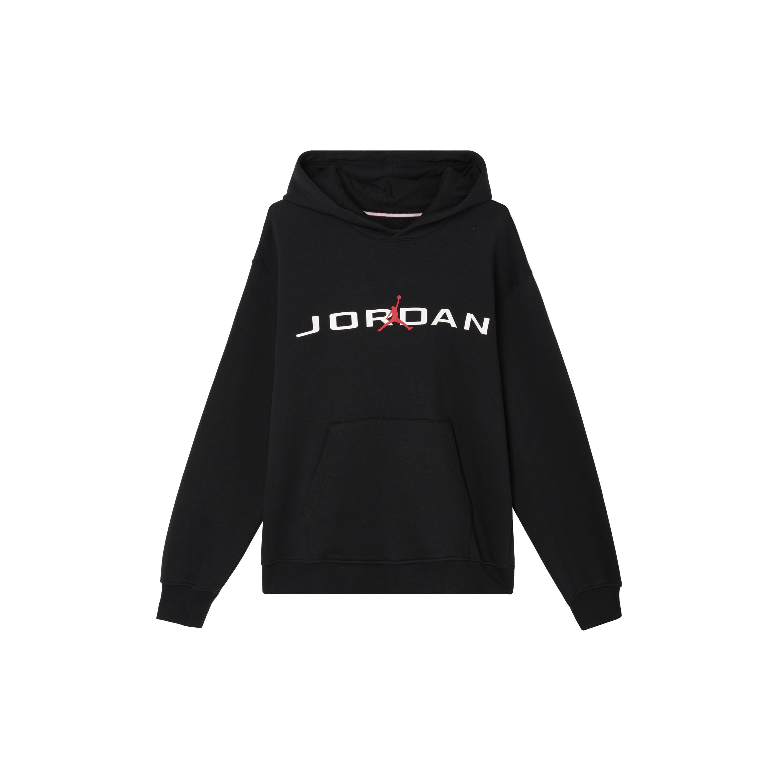 Jordan Essentials Knit Comfortable Versatile Pullover Hoodie Long Sleeve Sweatshirt Men Hoodies Black White HQ4644010