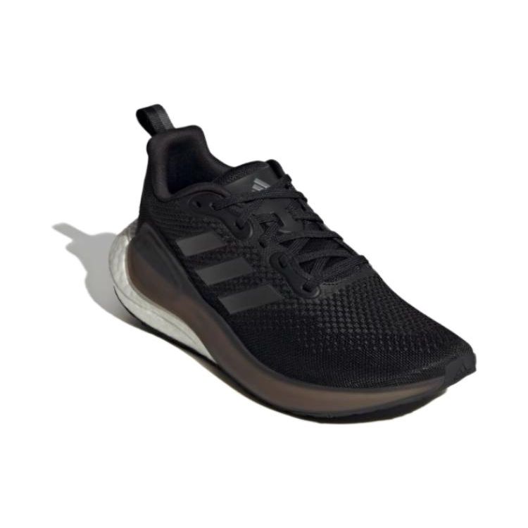 Adidas Alphalava Comfortable Versatile PU Fabric Durable Breathable Lightweight Mid-Top Casual Running Shoes Unisex Sneakers Black IE3452