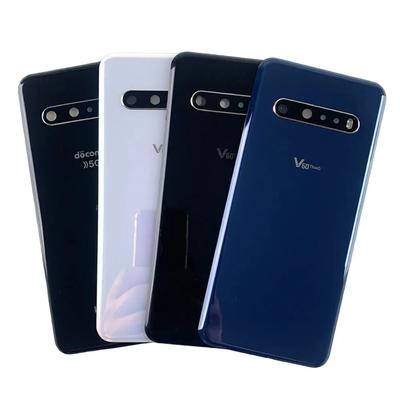 100% Original Glass Back Cover For LG V60 ThinQ 5G Rear Housing Door Battery Cover Back Housing With Camera Lens Replacement