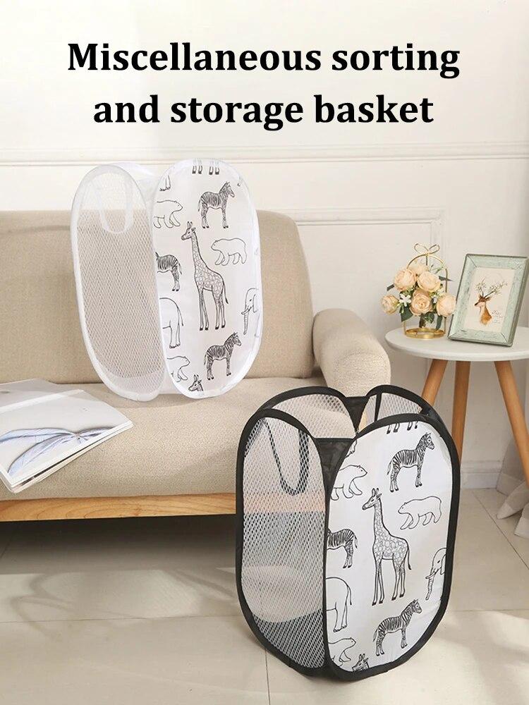 Storage Basket Laundry Basket Home Dirty Clothes Basket Organizing Storage Basket Bathroom Dirty Clothes Storage Basket