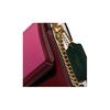 Coach Hutton Series Fashion Trend Color Block Leather Shoulder Crossbody Bag Women Bags Red Pink 889-B4CAH