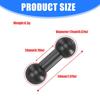 4Pcs Plastic 17mm Ball Adapters Plastic Extension Bar Suitable for Motorcycle Mounts Phone Action Camera Holders