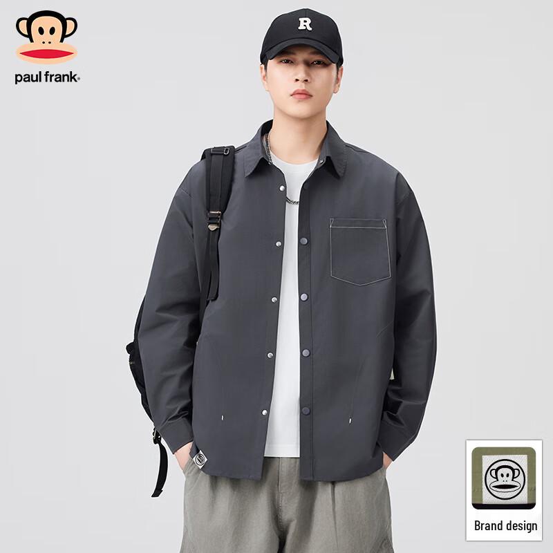 Paul Frank Men's Loose Long Sleeve Shirt