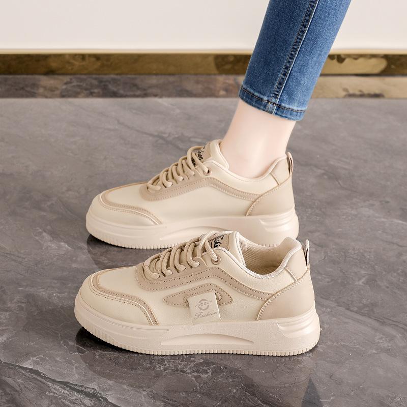 22 spring and summer new breathable platform sports shoes casual board shoes trendy shoes 35