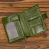 Retro anti-theft leather men's wallet male clip purse wallet casual style short purse cowhide retro luxury business card holder