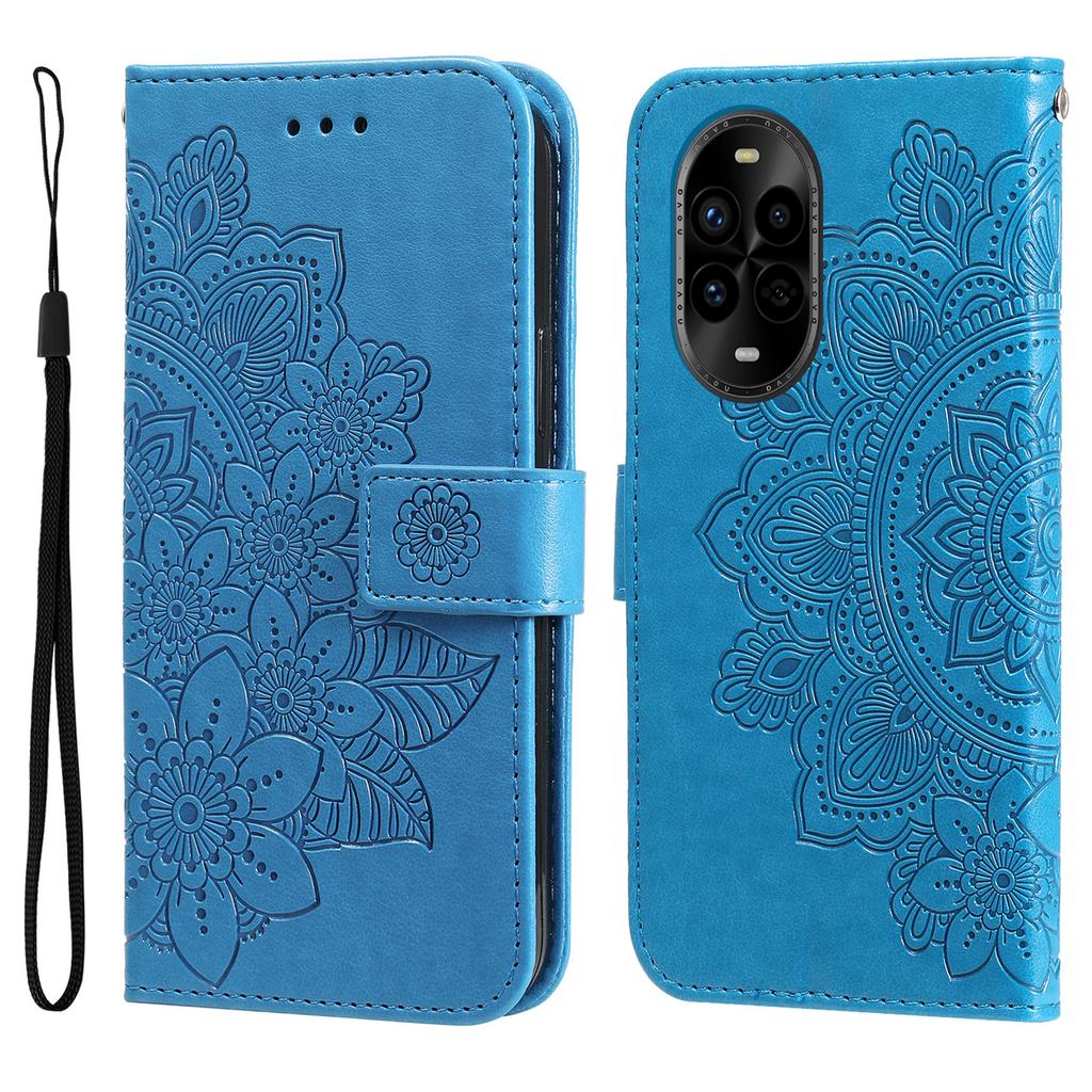 For Huawei Nova 14 Pro 5G/nova 13 Pro 5G Case Floral Pattern PU Leather Wallet Stand Phone Cover