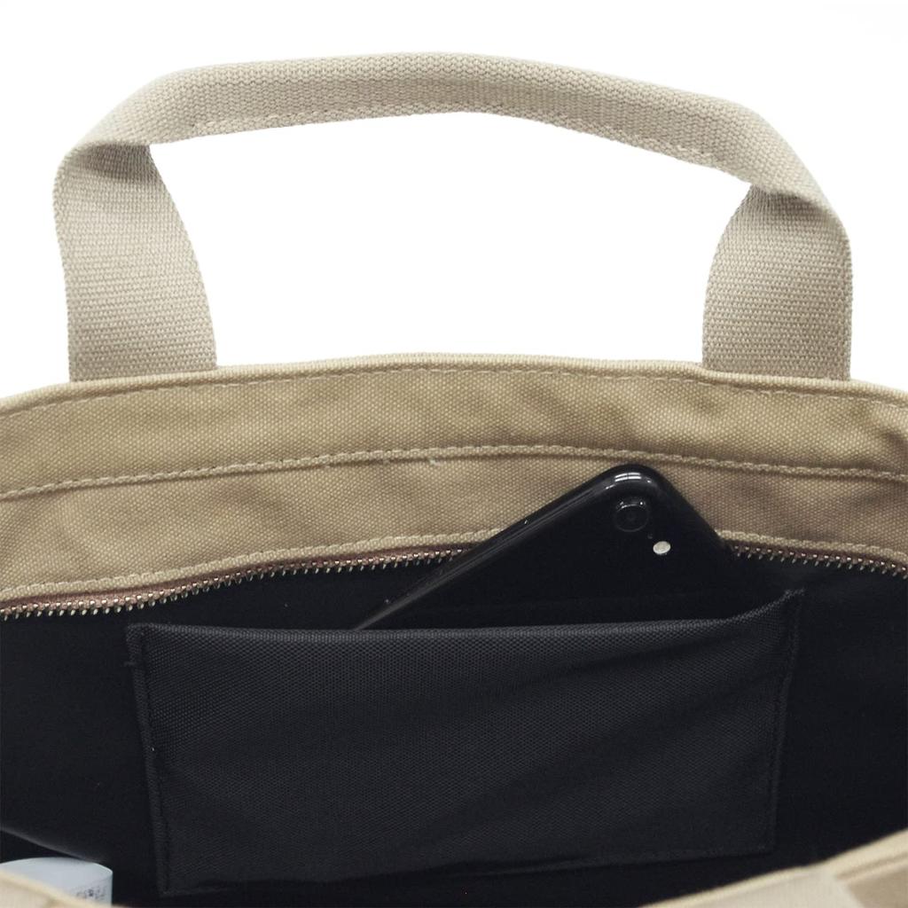 CIE DUCK CANVAS TOTE-M WHITE, Made in Japan, 2-Way Shoulder Bag, ALBERTON, Simple Waterproof, Duck Canvas, for Men and Women