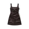 Slim Fit Pleated Spaghetti Strap Dress - Chic Spring/Summer Style