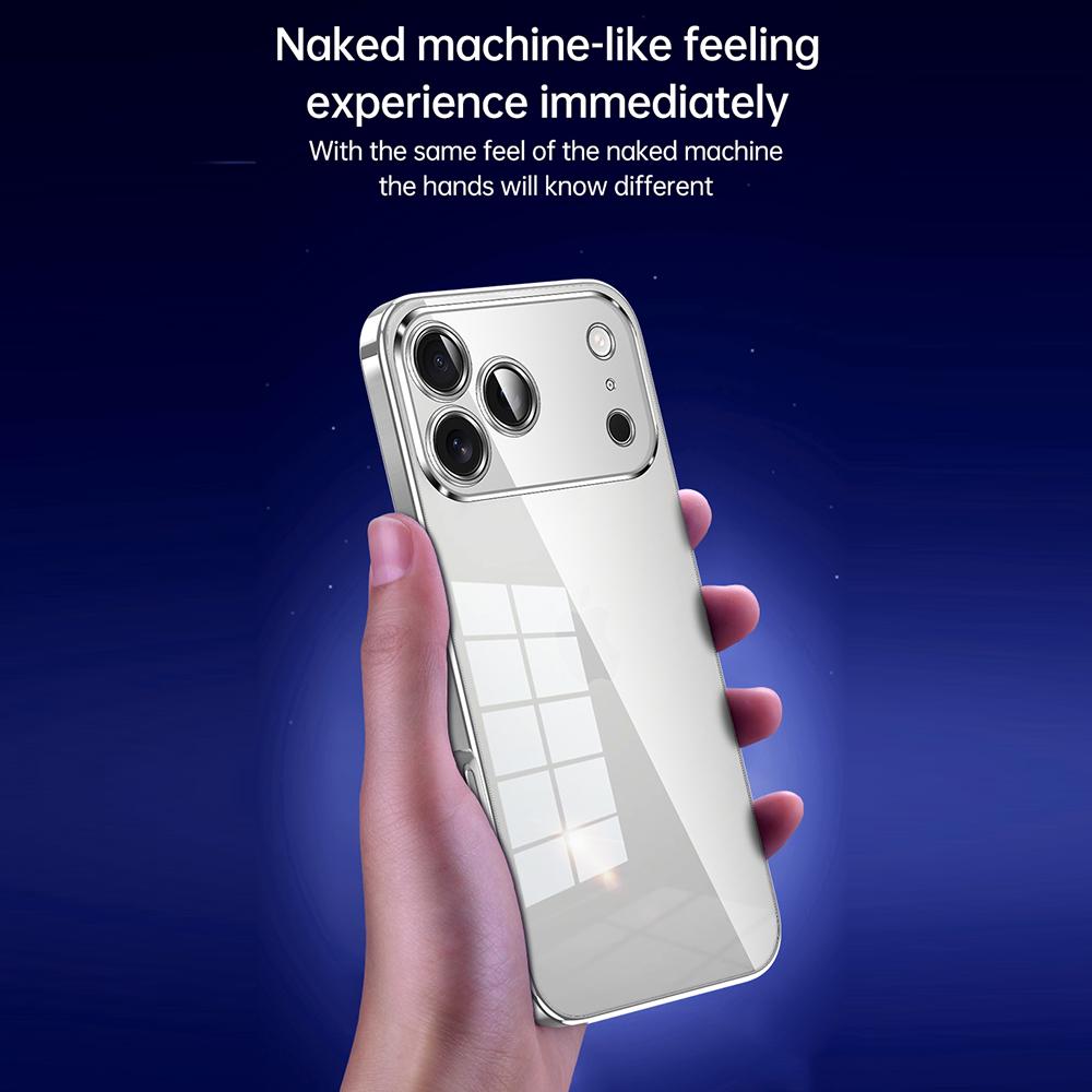 SULADA For iPhone 17 Pro Max Case Ultra Thin Electroplated TPU Clear Phone Cover